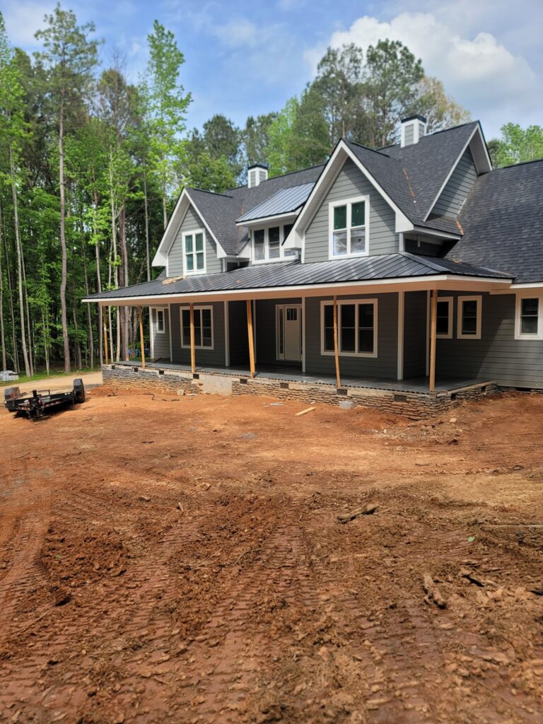 Custom Craftsman Home Build in Progress